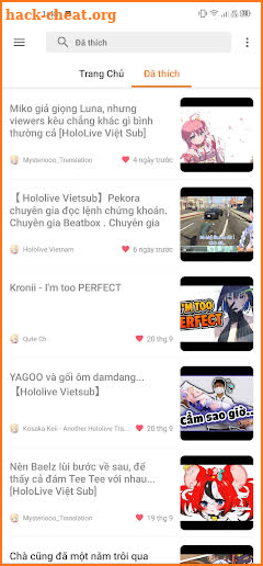 AniGa - VTuber/Manga&Anime screenshot