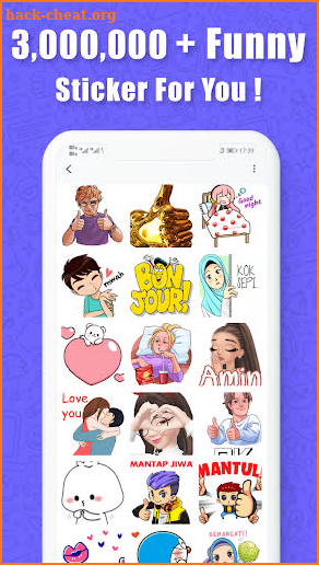 Anim Stickers packs For WhatsApp (WAStickerApps) screenshot