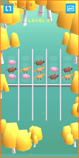 Animal 3D Sort Puzzle: Train Your Brain With Quiz screenshot