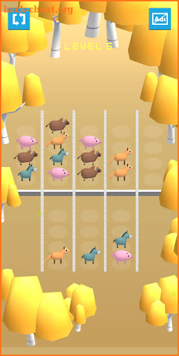 Animal 3D Sort Puzzle: Train Your Brain With Quiz screenshot