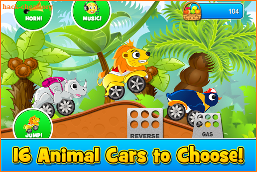 Animal Cars Kids Racing Game screenshot