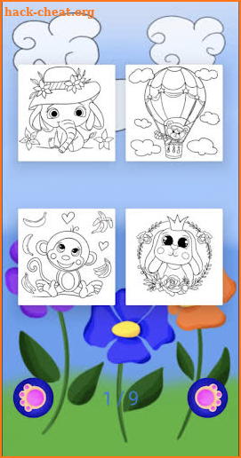 Animal coloring books for kids screenshot