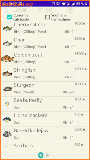 Animal Crossing New Horizons Companion App screenshot