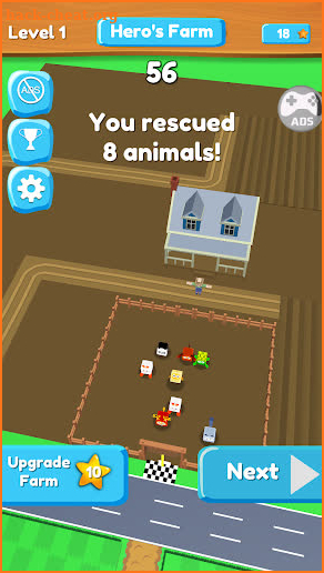 Animal Crossy - Cute Farm Builder screenshot