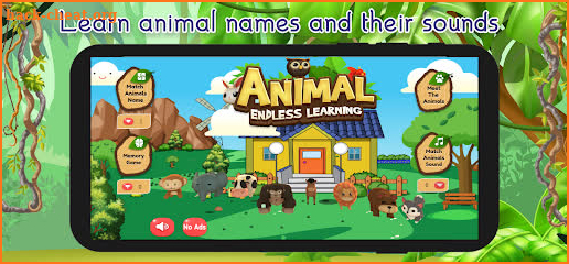 Animal Endless Learning - Kids screenshot