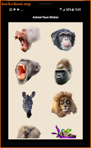 Animal Face Photo Editor screenshot