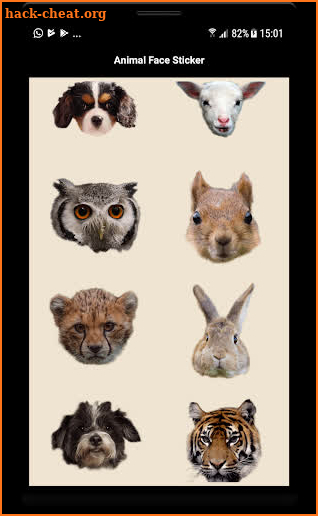 Animal Face Photo Editor screenshot