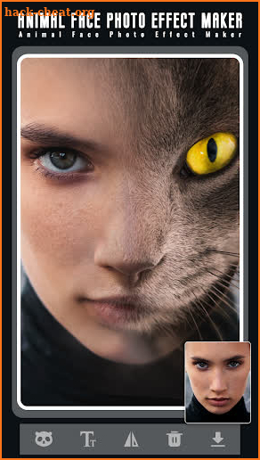 Animal Face Photo Effect Maker screenshot