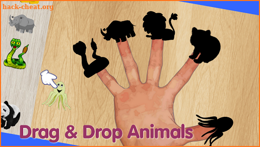 Animal Finger Family Puzzles Game screenshot