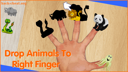 Animal Finger Family Puzzles Game screenshot