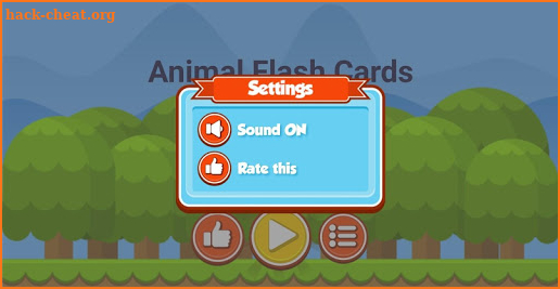 Animal Flash Cards screenshot
