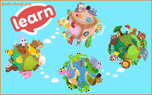 Animal Friends Play🐵Kids Learning Game - BabyBots screenshot