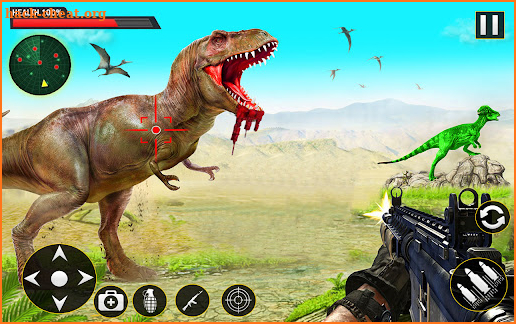 Animal Hunting Games Dino Game screenshot