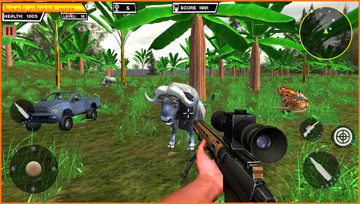 Animal Hunting: Safari 4x4 armed action shooter screenshot