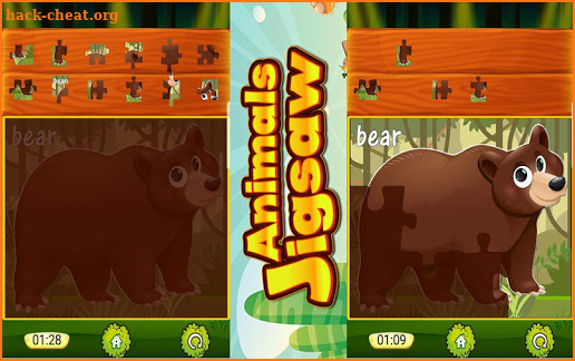 Animal Jigsaw Puzzles for Kids screenshot