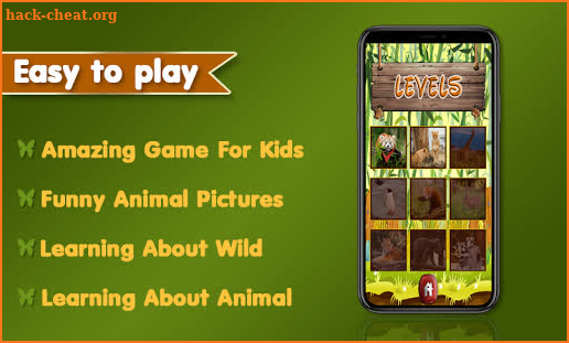 Animal Jigsaw Puzzles for Kids Game screenshot
