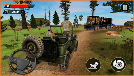 Animal Jungle Rescue Simulator: 3D Shooting Games screenshot