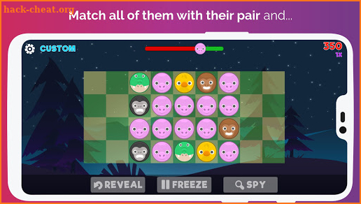 Animal League - Pair Matching Game screenshot
