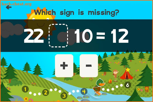 Animal Math Second Grade Math Games for Kids Math screenshot