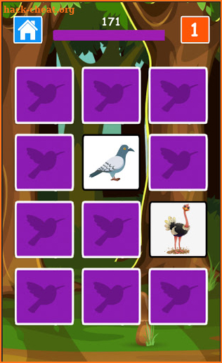Animal Memory Game for Kids + Birds Fruits & More screenshot