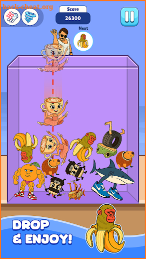 Animal Merge: Drop Puzzle screenshot