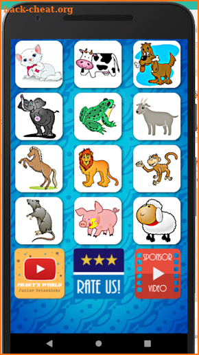 Animal Names With Sounds screenshot