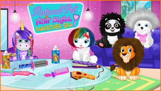 Animal Pet Hair Stylist Makeover Spa screenshot