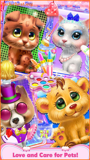Animal Pets Care Salon - Pet care games for Girls screenshot