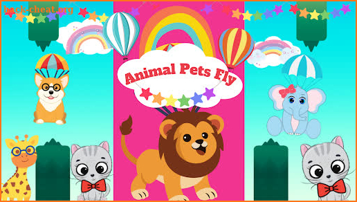 Animal Pets Fly Dogs cats Kids screenshot