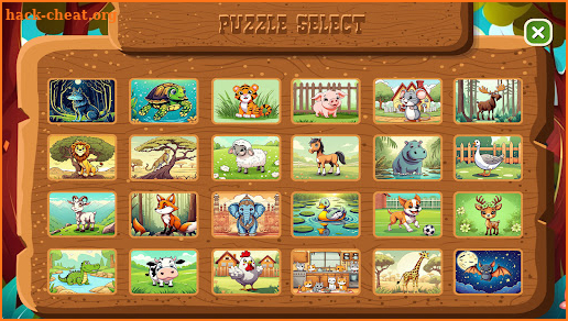 Animal Puzzle Explorer screenshot
