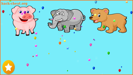 Animal Puzzles -- App for kids 🦁🐰🐬🐰🦁 screenshot