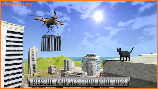Animal Rescue Games 2020: Drone Helicopter Game screenshot
