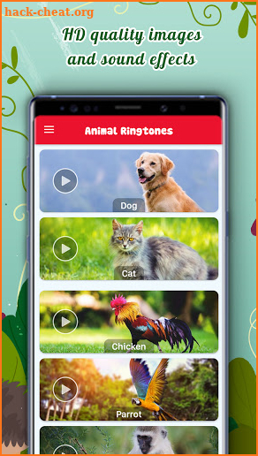 Animal Ringtones screenshot