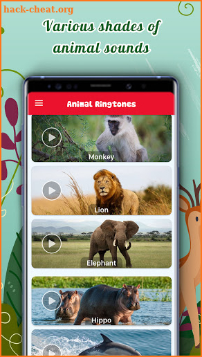 Animal Ringtones screenshot