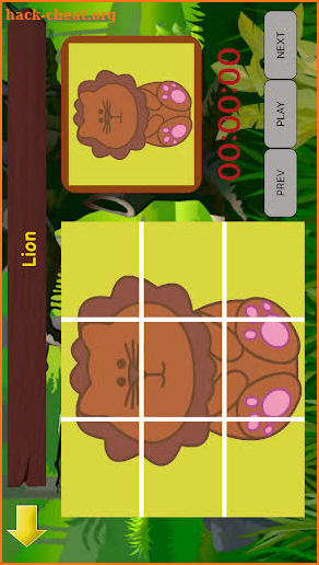 Animal Slider Puzzle screenshot