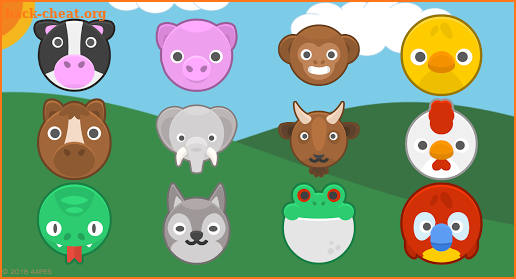 Animal Sounds for Babies (free educational game) screenshot