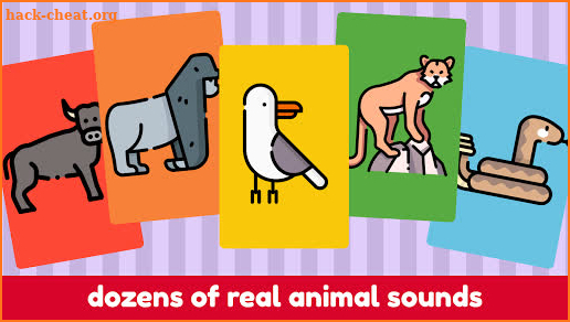 Animal Sounds for baby (6m+ baby flashcards) screenshot