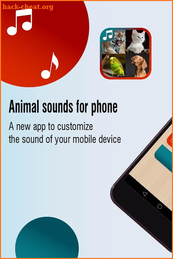 animal sounds for phone, animal ringtones app screenshot