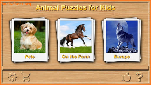 Animal Sounds - Jigsaw Puzzles for Kids. screenshot