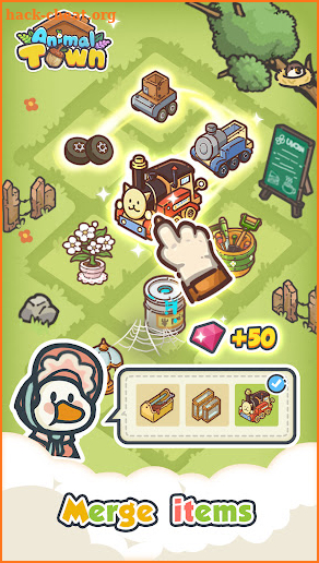 Animal Town - Merge Game screenshot