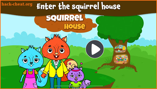 Animal Town - My Squirrel Home for Kids & Toddlers screenshot
