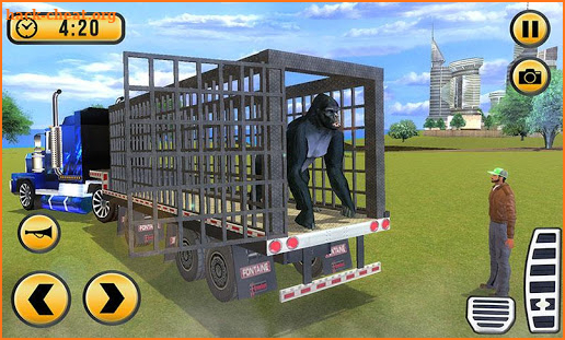 Animal Transport Truck Driving Game 2018 screenshot