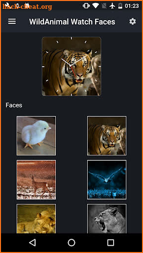 Animal Watch Faces screenshot