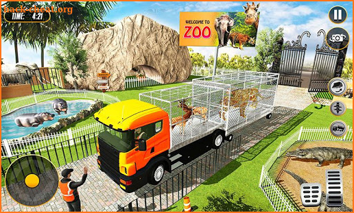 Animal Zoo Construction Simulator : Building Games screenshot