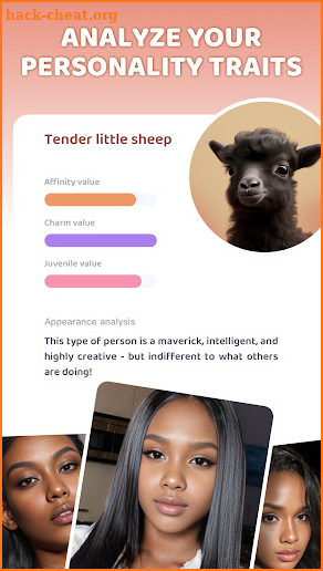 AnimalFace- face types test screenshot