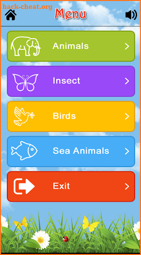 Animals, Birds and Insects Sound screenshot
