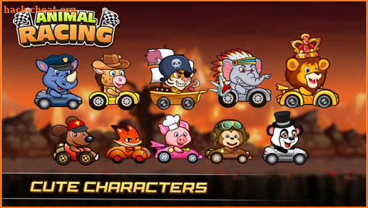 Animals Cars - Challenging Race screenshot