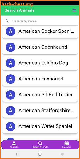 Animals Collection screenshot
