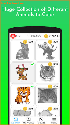 Animals Color By Numbers screenshot