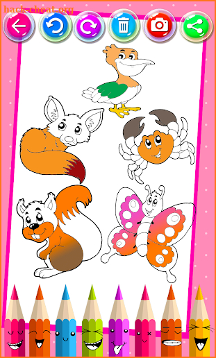 Animals Coloring Book & Drawing Book For Kids screenshot